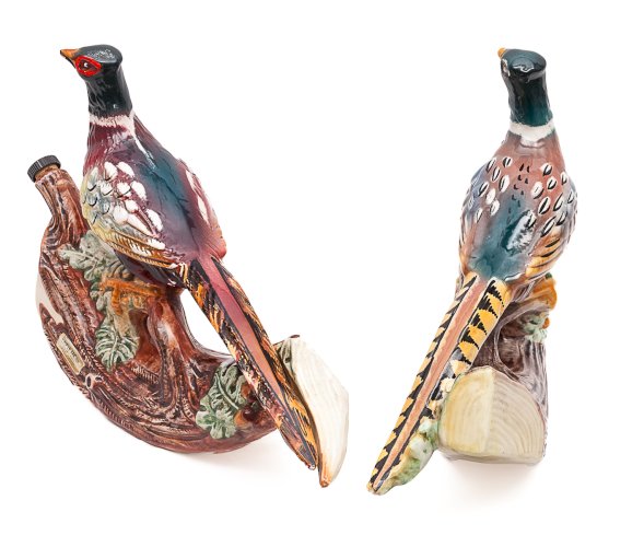 Paire de bouteilles à liqueur par Garnier