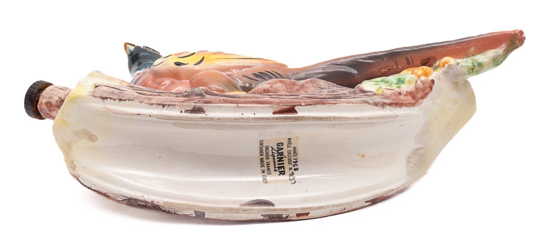 Paire de bouteilles à liqueur par Garnier