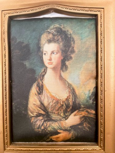 Paire de cadres, peinture sur soie