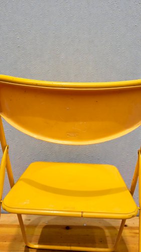 Paire de chaise pliantes Ikéa Années 80