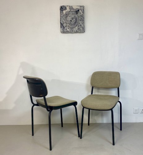 Paire de chaise vintage Eurosit année 1970