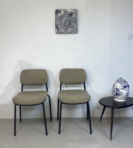 Paire de chaise vintage Eurosit année 1970
