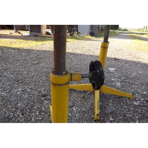 Paire de Chaises industrielles Fer et Bois