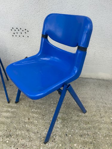 Paire de chaises Piretti « Dorsal «