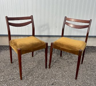 pair of Scandinavian chairs