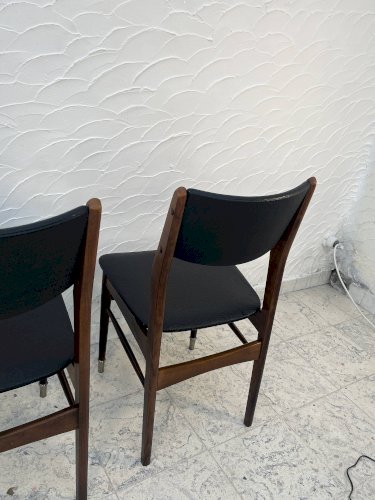 Paire de chaises vintage style scandinave années 60