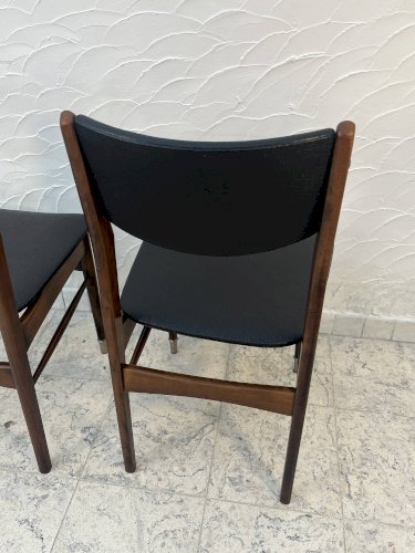Paire de chaises vintage style scandinave années 60