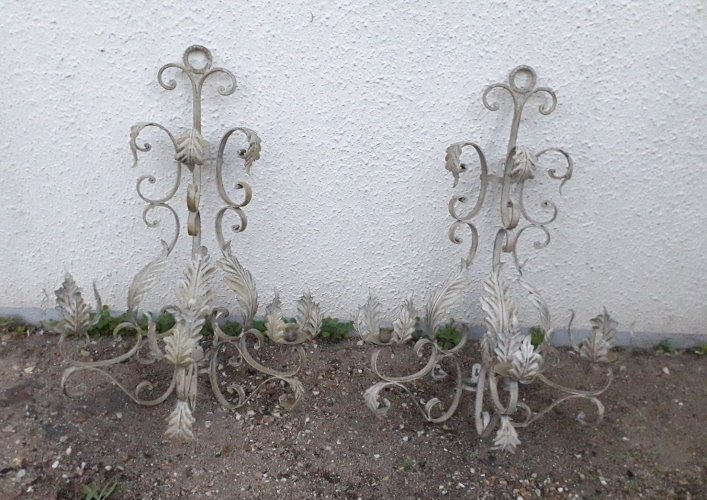 Paire de chandeliers 