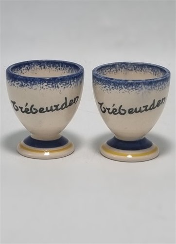 Paire de coquetiers