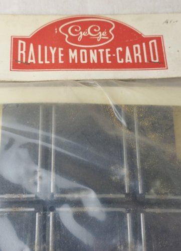 Paire de croisements, pour circuits électriques voiture, Gégé Rallye Monte Carlo