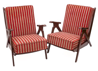 Paire de fauteuils, 1940