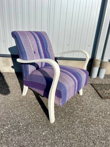 paire de fauteuils clubs des années 30