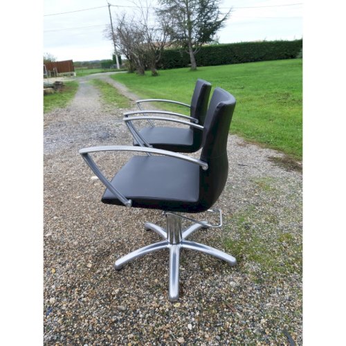 Paire de Fauteuils de Coiffeur Vintage Ness Design