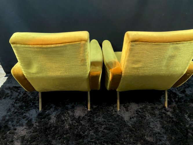Paire de fauteuils design 1955-60 Louis Paolozzi pour Brandt Zol Steiner poss. 4