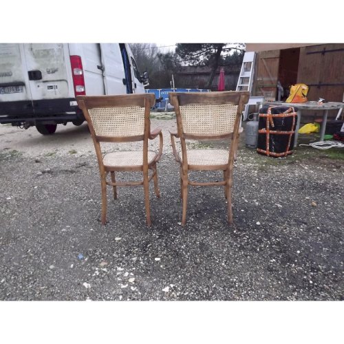 Paire de Fauteuils Jacob et Josef KOHN Vienne