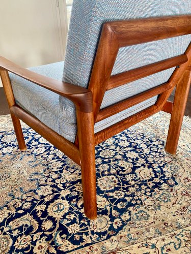 Paire de fauteuils Komdort  danois en teck – Années 1960