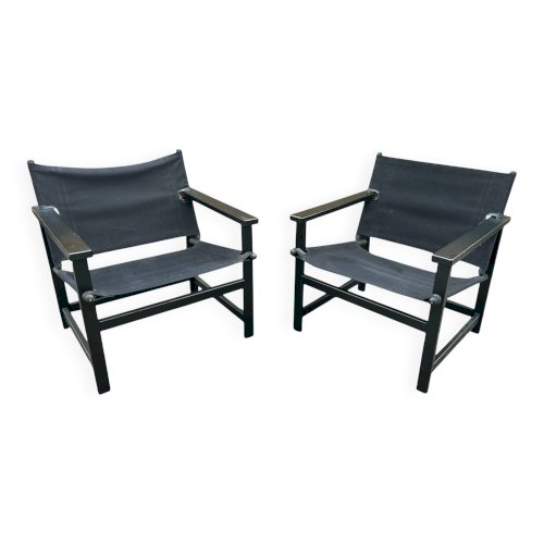 Paire de fauteuils safari Hyllinge Møbler
