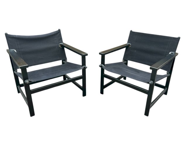 Paire de fauteuils safari Hyllinge Møbler