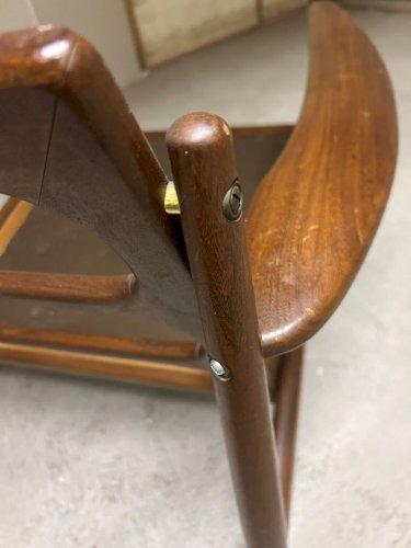 Paire de fauteuils scandinaves Grete Jalk