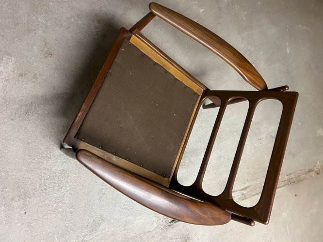 Paire de fauteuils scandinaves Grete Jalk