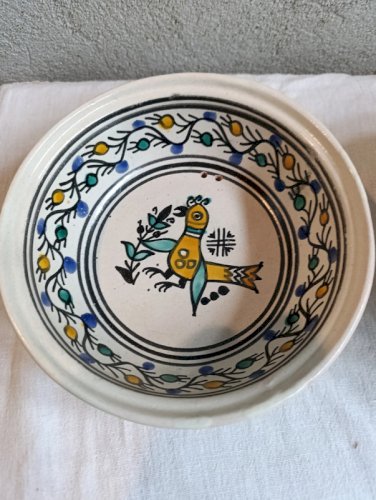 Paire de grand bol décoratifs origine nord africaine en bon état