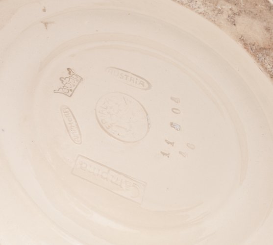Paire de grandes amphores Art Nouveau