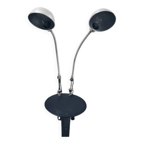 Paire de lampes datelier années 30
