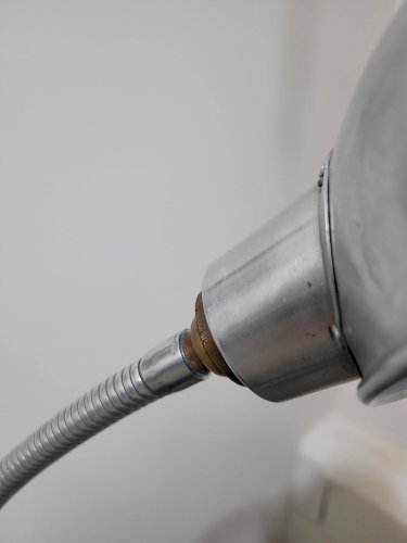 Paire de lampes datelier années 30