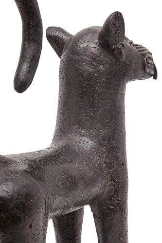 Paire de léopards Royaux du Bénin