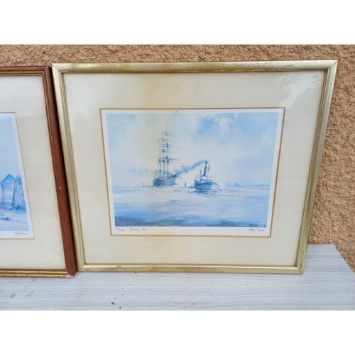 Paire de Lithographies de Peter Toms