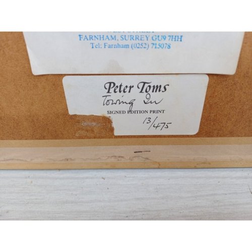Paire de Lithographies de Peter Toms
