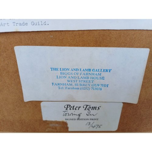 Paire de Lithographies de Peter Toms