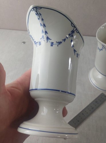 Paire de pichet / aiguière, décor Luxembourg, céramique de Villeroy & Boch