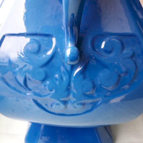 Paire de pieds de lampes asiatiques