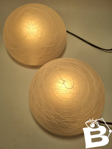 Paire de plafonniers