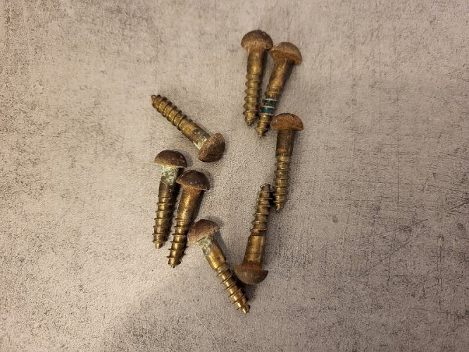 PAIRE DE POIGNEES DE PIANO EN BRONZE DU XIX ème SIECLE