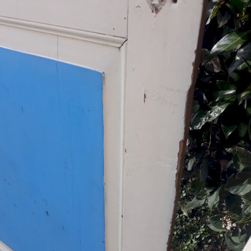 Paire de portes de placard XIX° 206x84cm anciennes bois massif ref880