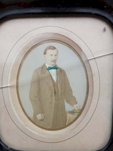  Paire de portraits, Époque Napoléon III  