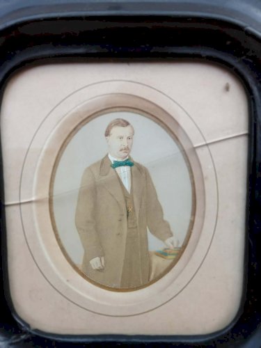  Paire de portraits, Époque Napoléon III  