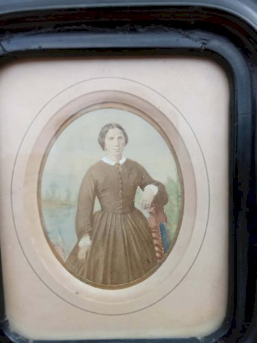  Paire de portraits, Époque Napoléon III  