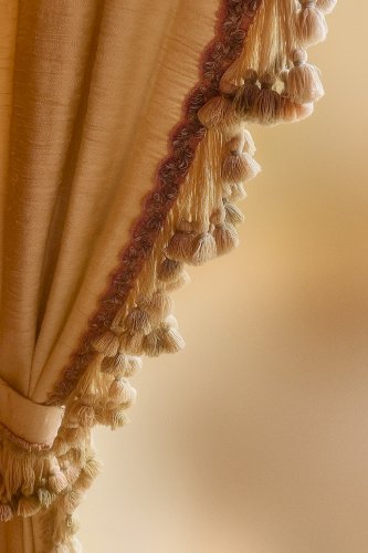 Paire de rideaux haut de gamme avec embrasses – Style classique chic
