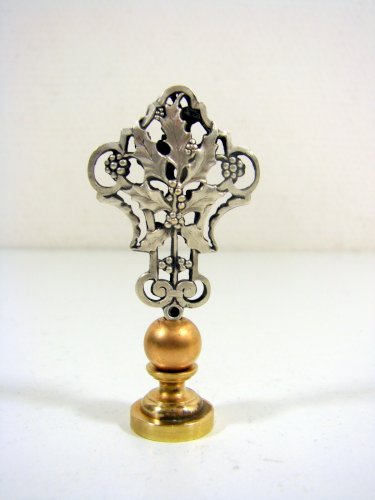 Paire de Sceaux / Cachets Argent ? Sculpté Ajouré Art Nouveau Gui