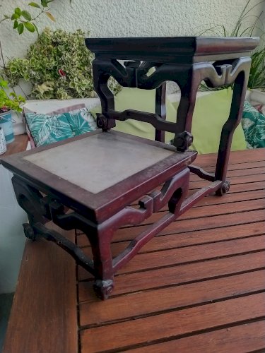 Paire de sellettes anciennes