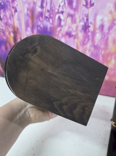 paire de serre livres en bois et cuivre sabot kitsch