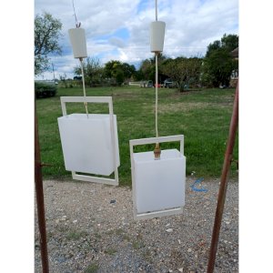 Paire de suspensions Vintage des Années 70