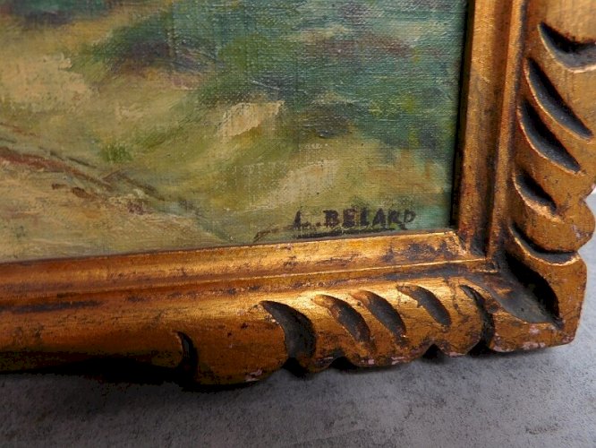 PAIRE DE TABLEAUX L.BELARD
