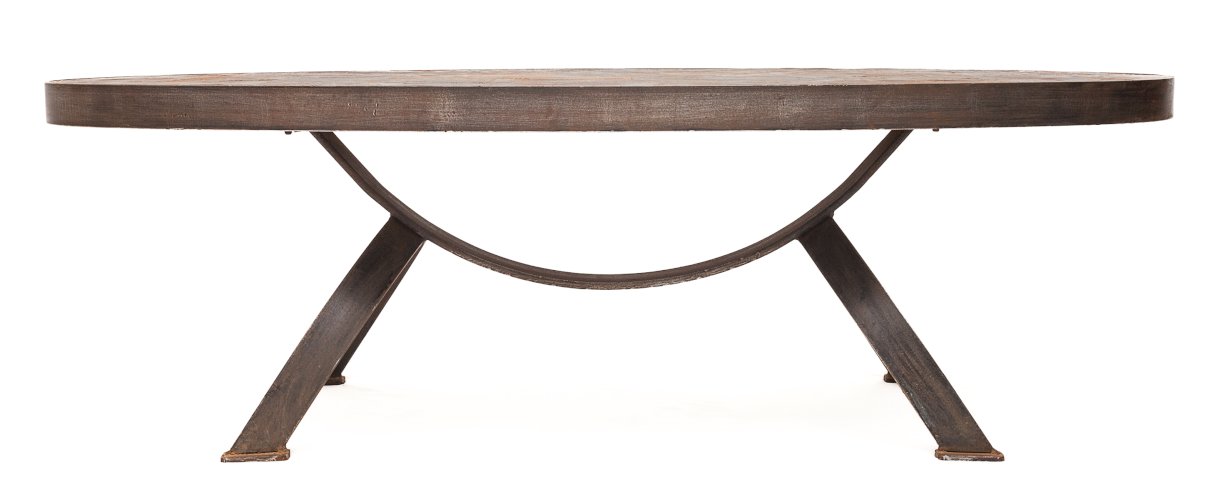 Paire de tables basses Brutalistes