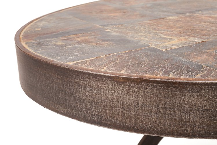 Paire de tables basses Brutalistes