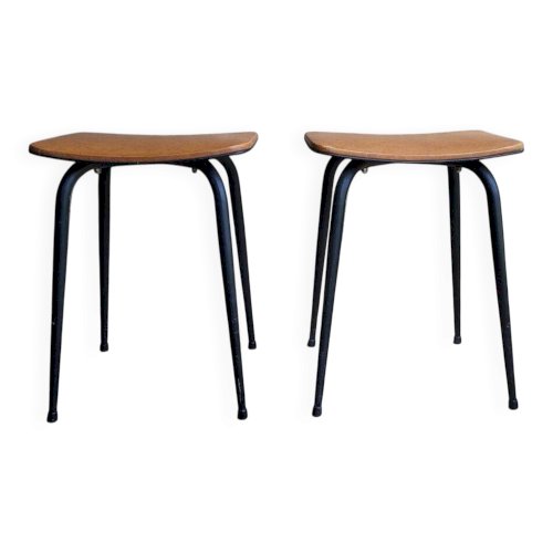 Paire de tabourets