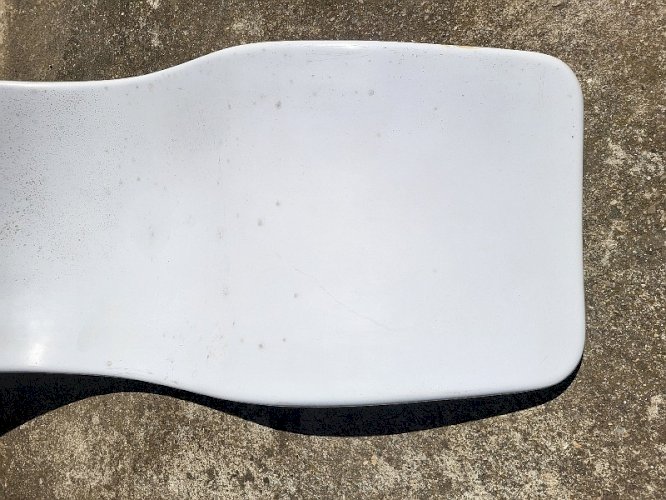 PAIRE DE TRANSATS CHAISES LONGUES BAIN DE SOLEIL EN RESINE POLYESTER